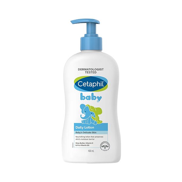 CETAPHIL BABY - LOÇÃO DIÁRIA PARA A PELE SENSÍVEL DO SEU BEBÊ - 399ml