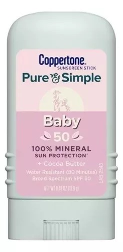 PROTETOR SOLAR EM BASTÃO COPPERTONE FPS 50+ - PURE & SIMPLE - 13g