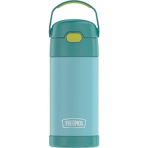 GARRAFA TÉRMICA THERMOS 355ML - VERDE ÁGUA - UNISSEX