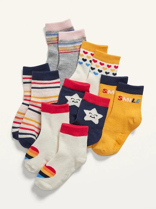 KIT 6 MEIAS OLD NAVY - SORTIDAS - MENINA