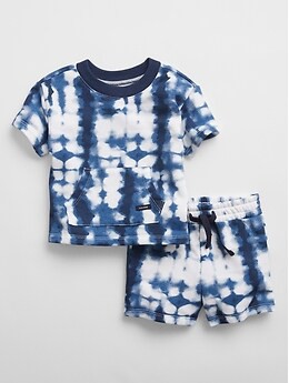 CONJUNTO MOLETINHO VERÃO 2 PEÇAS GAP - TIE DYE - MENINO