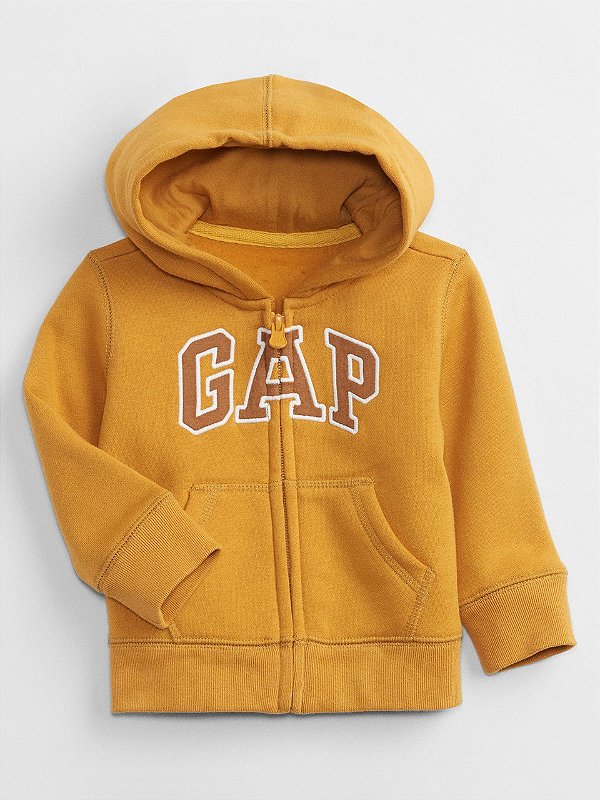 MOLETOM FLANELADO GAP - MOSTARDA - MENINO