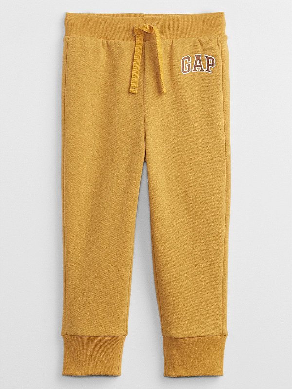 CALÇA MOLETOM FLANELADO GAP - MOSTARDA - MENINO