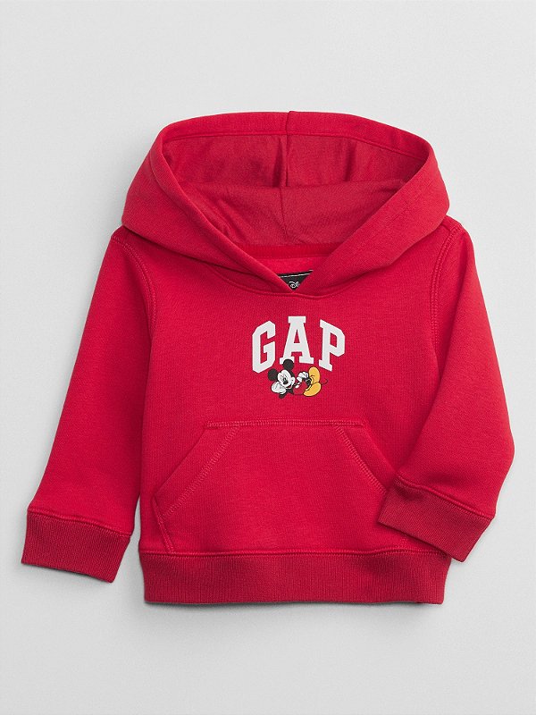 MOLETOM FLANELADO GAP - MICKEY VERMELHO - UNISSEX