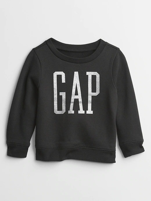 MOLETINHO FLANELADO GAP - PRETO - MENINA
