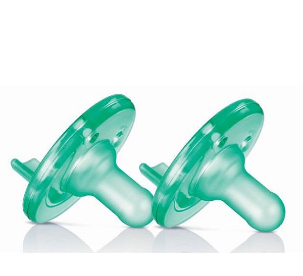 KIT 2 CHUPETAS SOOTHIE PHILIPS AVENT - VERDE - 0-3M