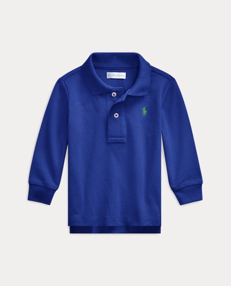 CAMISETA MANGA LONGA POLO RALPH LAUREN - AZUL - MENINO