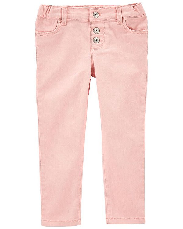 CALÇA OSHKOSH - JEANS ROSA - MENINA