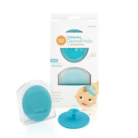 KIT 2 ESCOVAS DE SILICONE PARA BANHO FRIDABABY - DERMAFRIDA