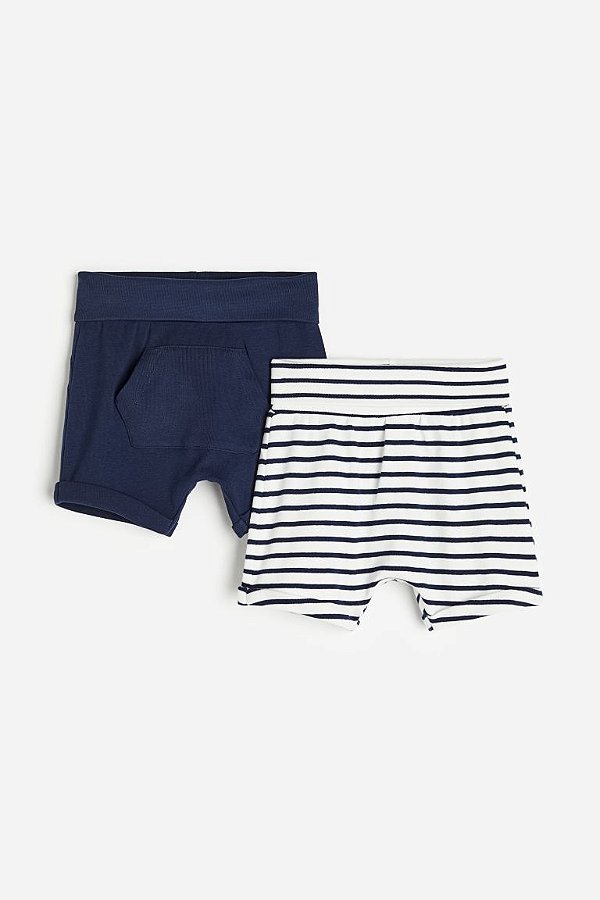 KIT 2 BERMUDAS H&M - BASIC - MENINO