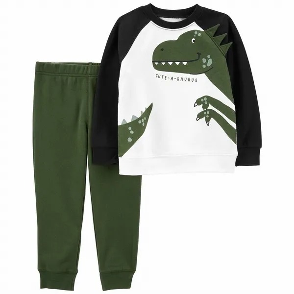 CONJUNTO MOLETOM 2 PEÇAS CARTER'S - DINO - MENINO