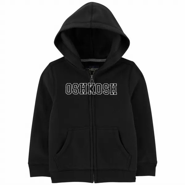 MOLETOM FLANELADO OSHKOSH - PRETO - MENINO