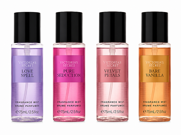 KIT 4 BODY SPLASH VICTORIA'S SECRET - 75mL
