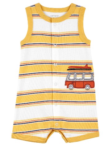 MACACÃO ROMPER CARTER'S - KOMBI - MENINO
