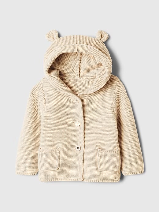 CASACO EM FIO GAP - BEGE - UNISSEX