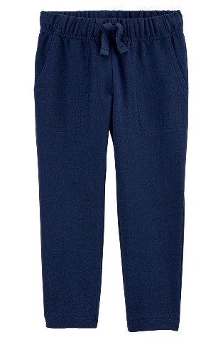 CALÇA FLEECE OSHKOSH - AZUL MARINHO  - MENINO