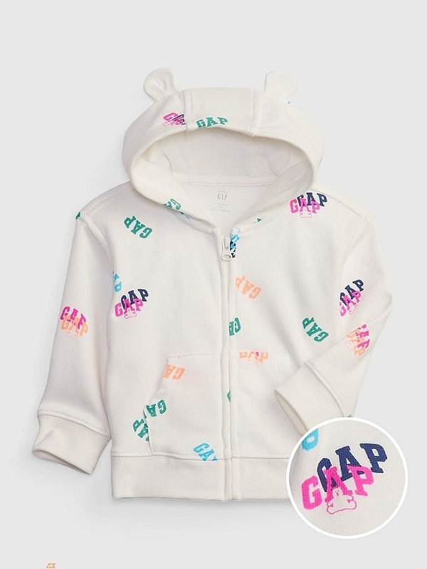MOLETOM GAP - LOGO COLORS - MENINA