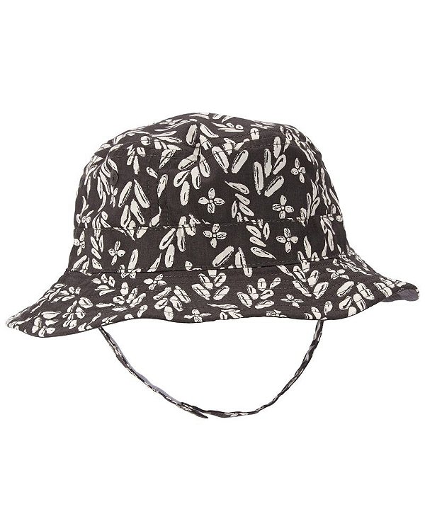 CHAPÉU ESTILO BUCDKET HAT COM PROTEÇÃO SOLAR UPF 50+ DUPLA FACE CARTER'S - CINZA - UNISSEX