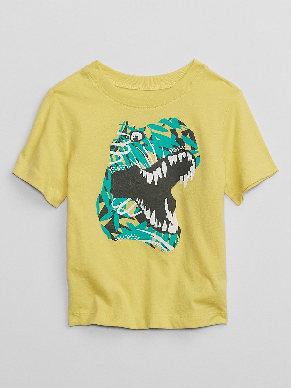 CAMISETA MANGA CURTA GAP - DINO - MENINO