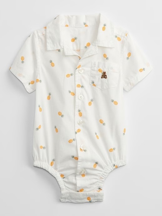 BODY CAMISA GAP - ABACAXI - MENINO