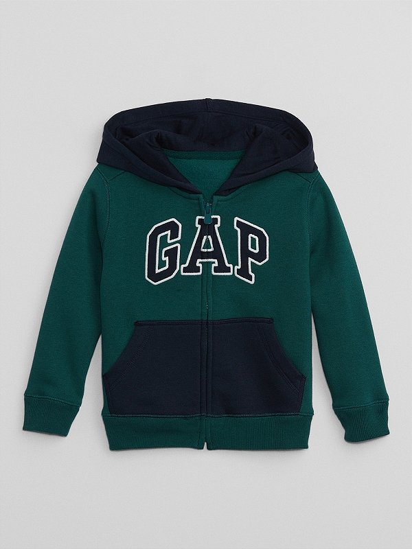 MOLETOM FLANELADO GAP - VERDE - MENINO