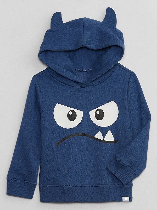 MOLETOM FLANELADO GAP - MONSTRINHO - MENINO