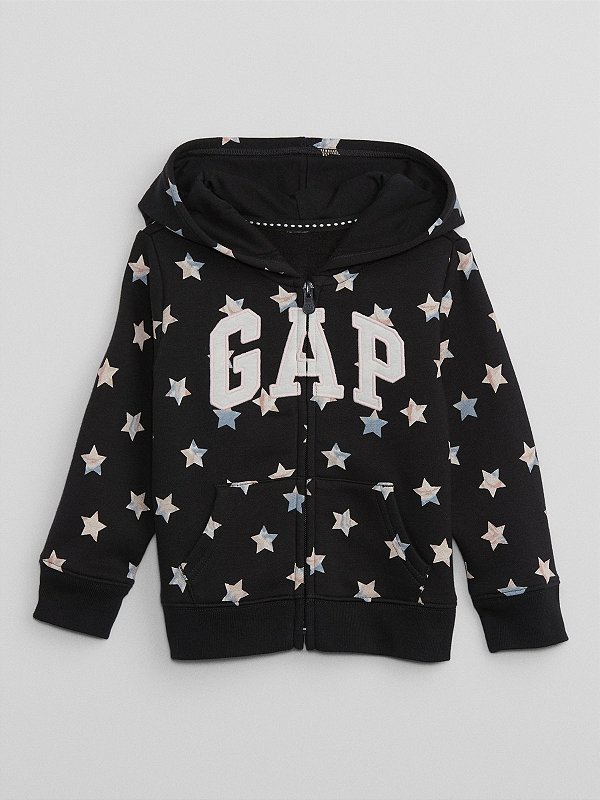 MOLETOM FLANELADO GAP - ESTRELAS - MENINA