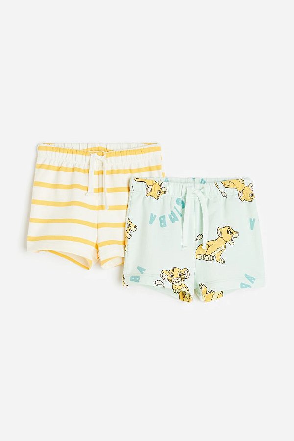 KIT 2 BERMUDAS H&M - SIMBA - MENINO