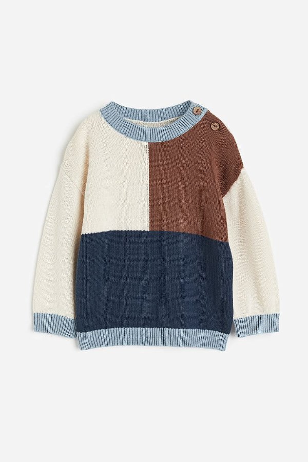 BLUSA DE FIO H&M - COLOR BASIC - MENINO
