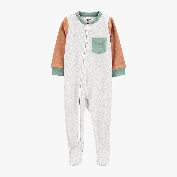 MACACÃO FLEECE CARTER'S - BÁSICO  - MENINO