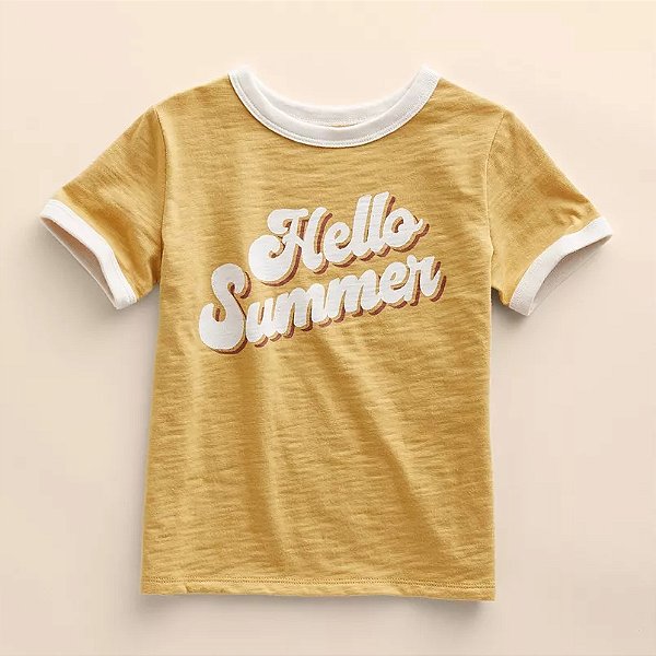 CAMISETA MANGA CURTA LITTLE CO. by LAUREN CONRAD - HELLO - MENINO