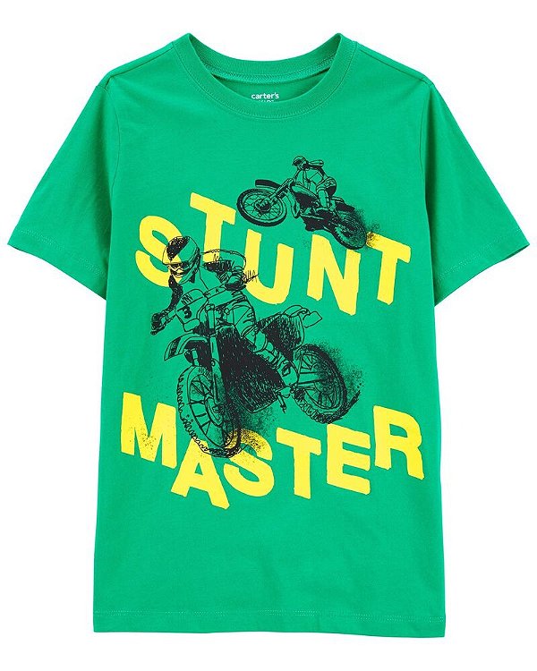 CAMISETA MANGA CURTA CARTER'S - STUNT MASTER - MENINO