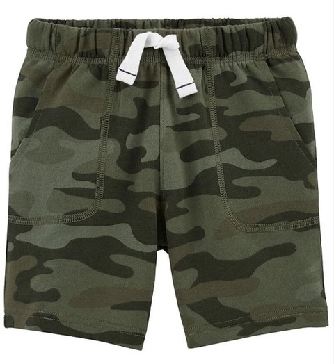 BERMUDA CARTER'S - CAMUFLADA VERDE - MENINO