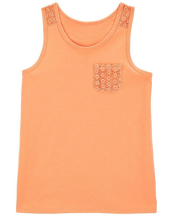 CAMISETA REGATA OSHKOSH - LARANJA - MENINA