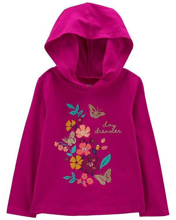 CAMISETA MANGA LONGA CARTER'S -  DAY DREAMER  - MENINA