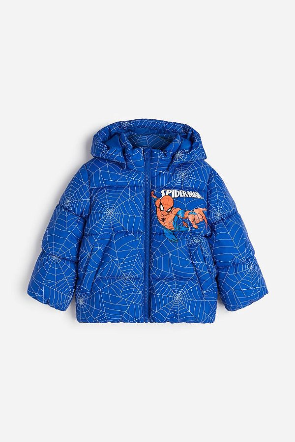JAQUETA PUFFER H&M - HOMEM ARANHA - MENINO
