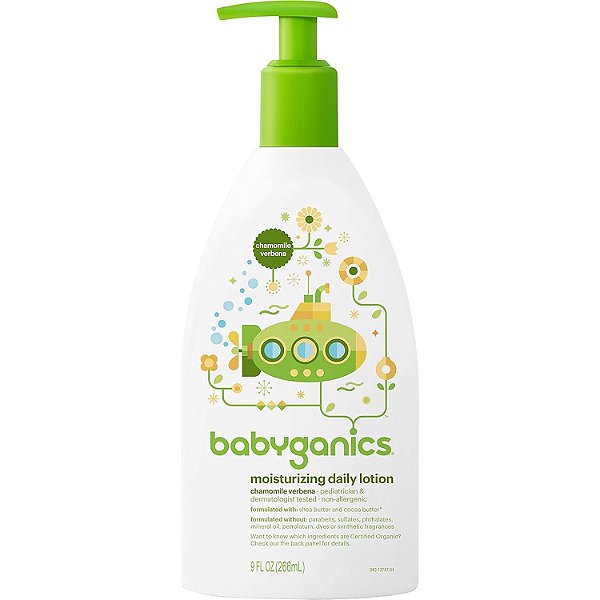 LOÇÃO HIDRATANTE BABYGANICS - 266 ML