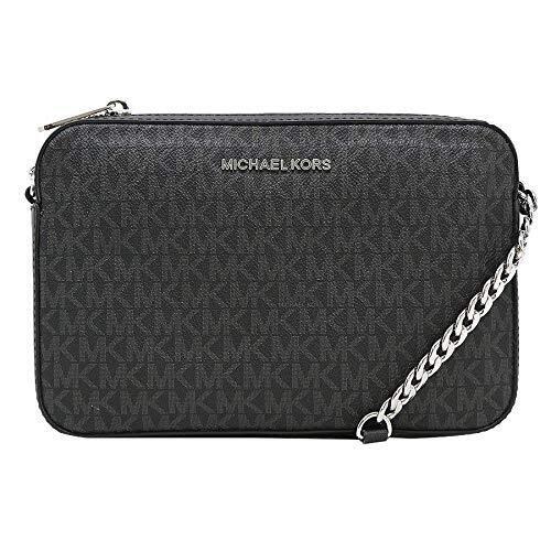 BOLSA TRANSVERSAL JET SET MICHAEL KORS - LOGO BLACK
