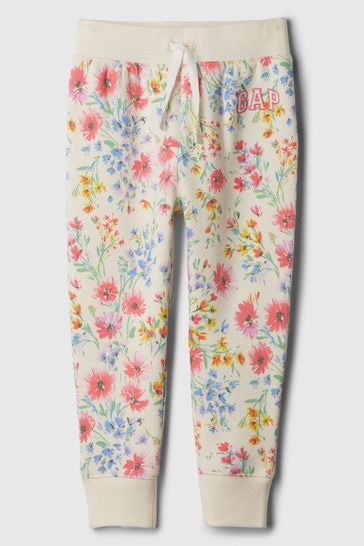 CALÇA MOLETOM FLANELADO GAP - FLORAL  - MENINA