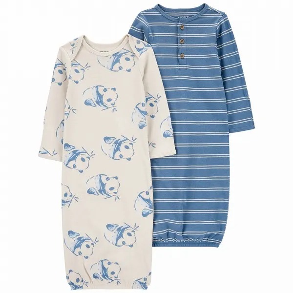 KIT 2 SACOS DE DORMIR CARTER'S - PANDINHAS - MENINO