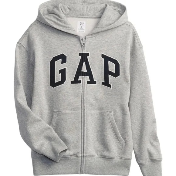 MOLETOM FLANELADO GAP KIDS - CINZA - MENINO