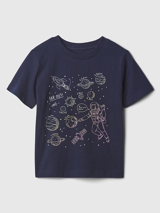 CAMISETA MANGA CURTA GAP - ESPAÇO - MENINO