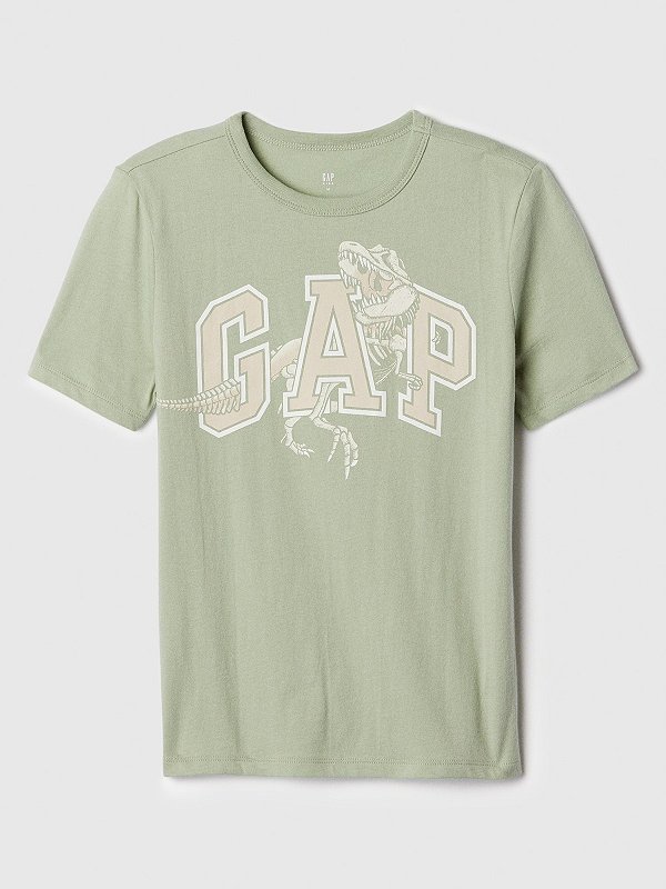 CAMISETA MANGA CURTA GAP KIDS - DINO - MENINO