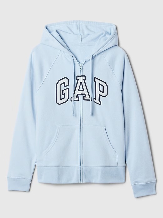 MOLETOM FLANELADO GAP - AZUL CLARO - FEMININO