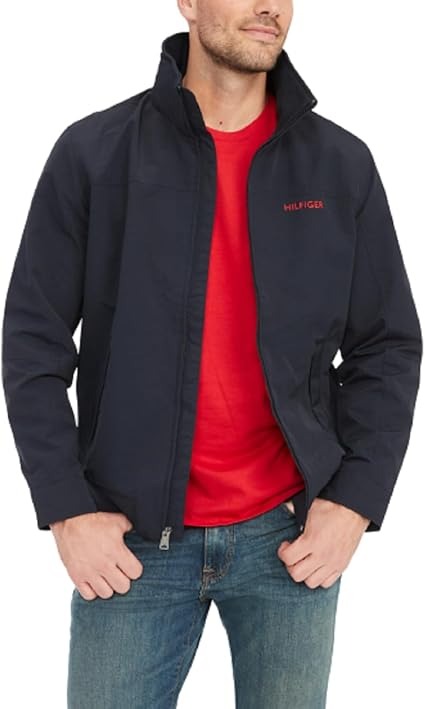 JAQUETA TOMMY HILFIGER - AZUL MARINHO - MASCULINO