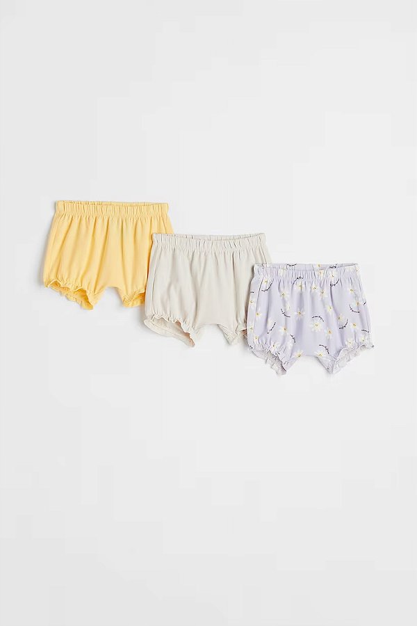 KIT 3 BERMUDAS H&M - FLORAL - MENINA
