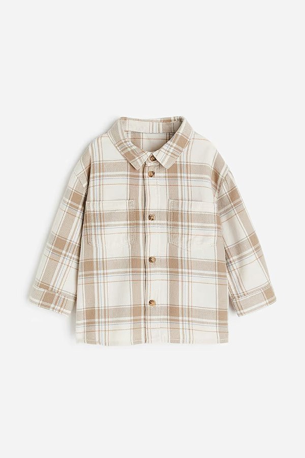 CAMISA MANGA LONGA H&M - XADREZ - MENINO