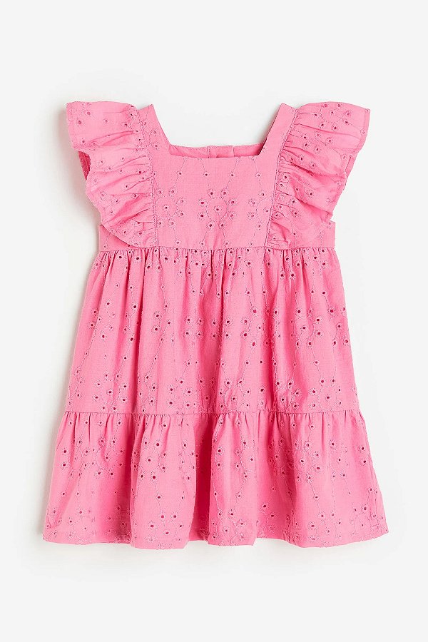 VESTIDO H&M - ROSA - MENINA