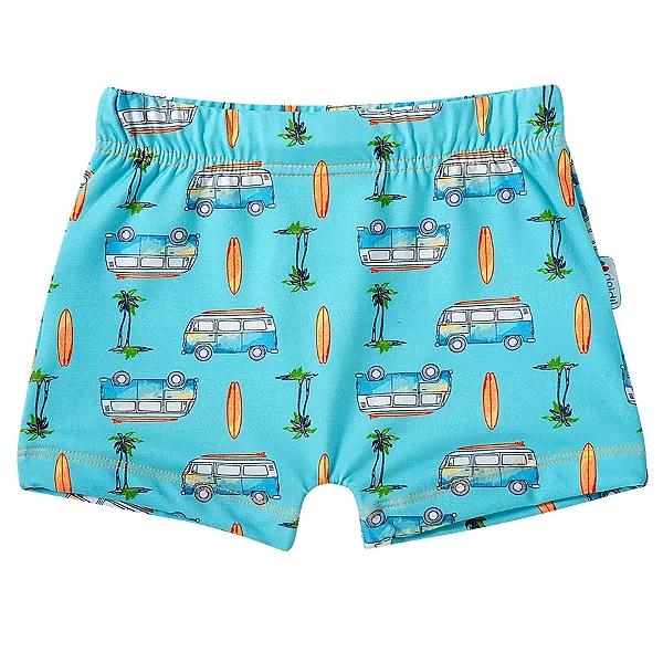 MODA PRAIA TIP TOP KIDS - KOMBI- PROTEÇÃO UV50+  MENINO