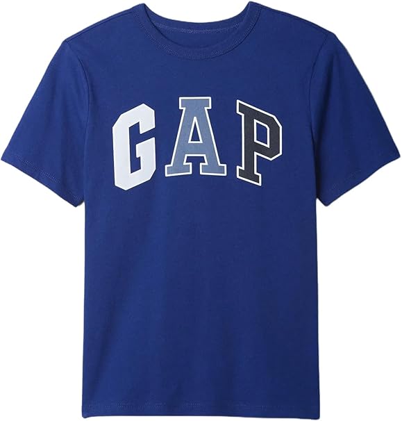CAMISETA MANGA CURTA GAP KIDS - AZUL ESCURO - MENINO